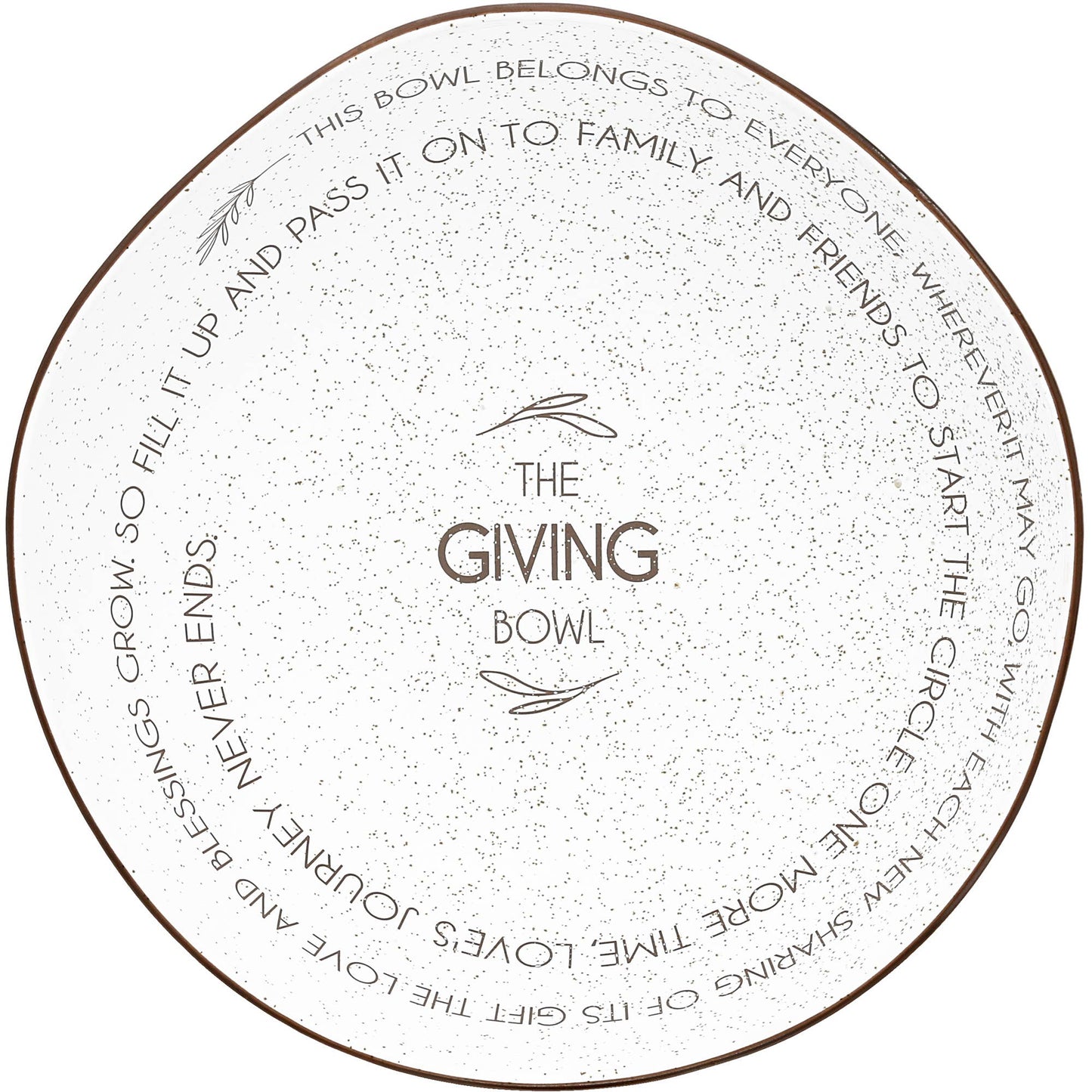 The Giving Bowl - 10.5" Serving Bowl