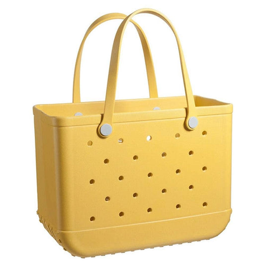 YELLOW BEACH TOTE: XL