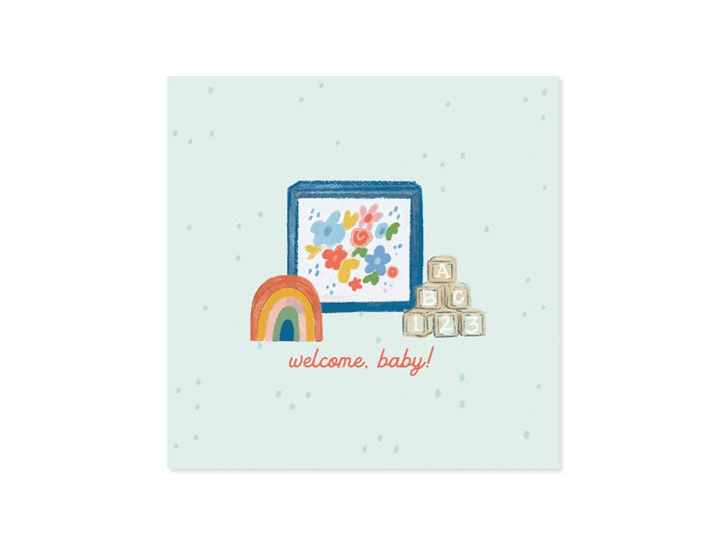 Welcome Baby Pop-Up Card