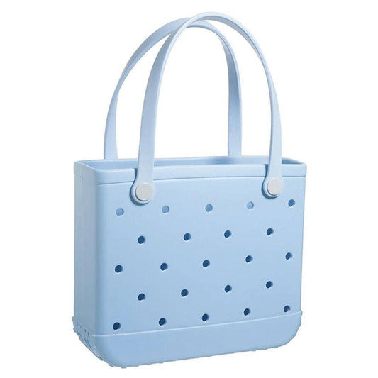 SKY BLUE BEACH TOTE: Large