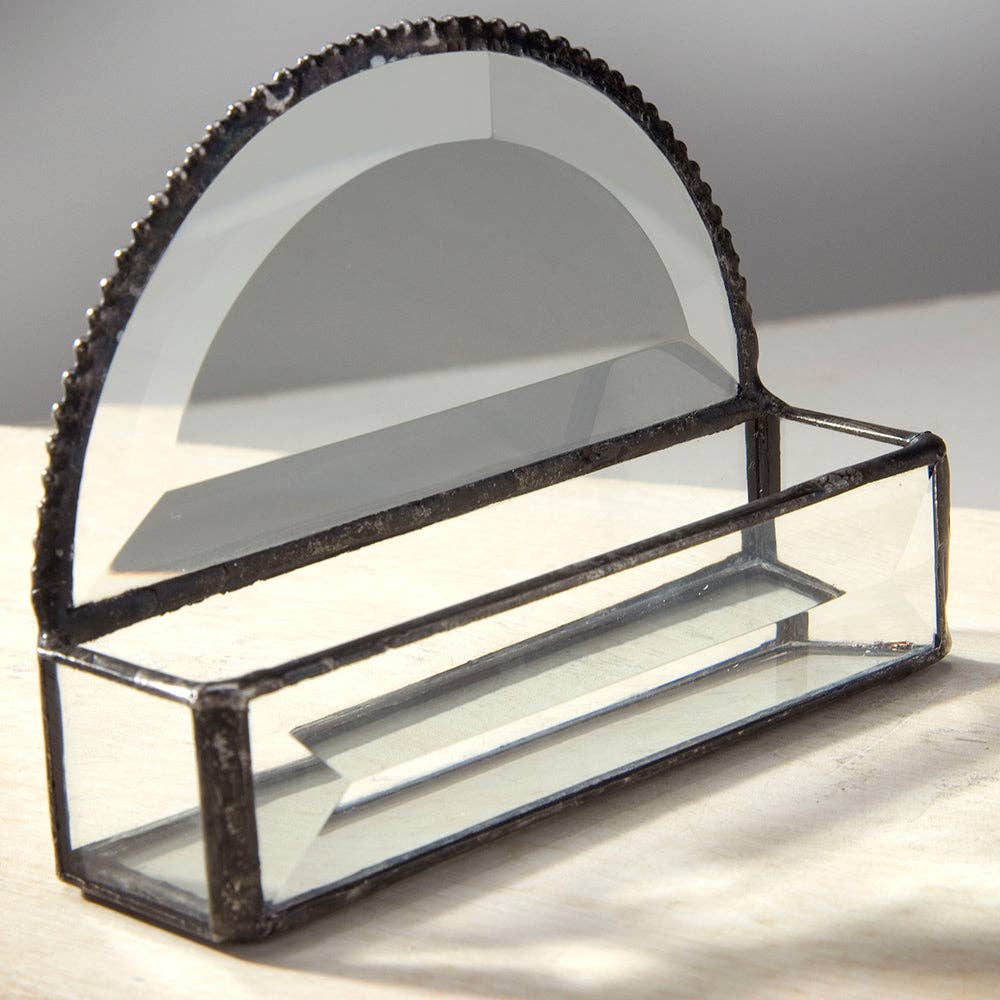 Crd 101 Beveled Glass Cardholder
