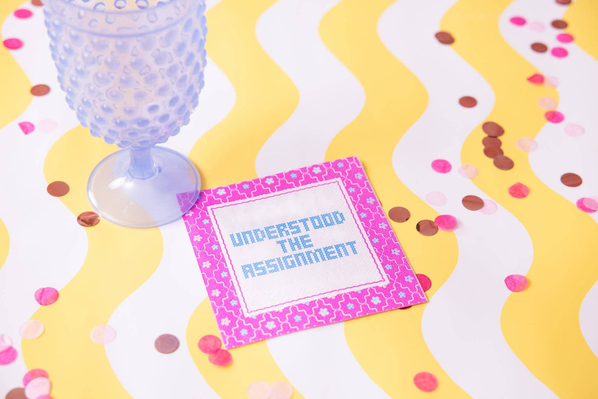 Cheeky Sayings Cocktail Napkin Tray (6 sayings)
