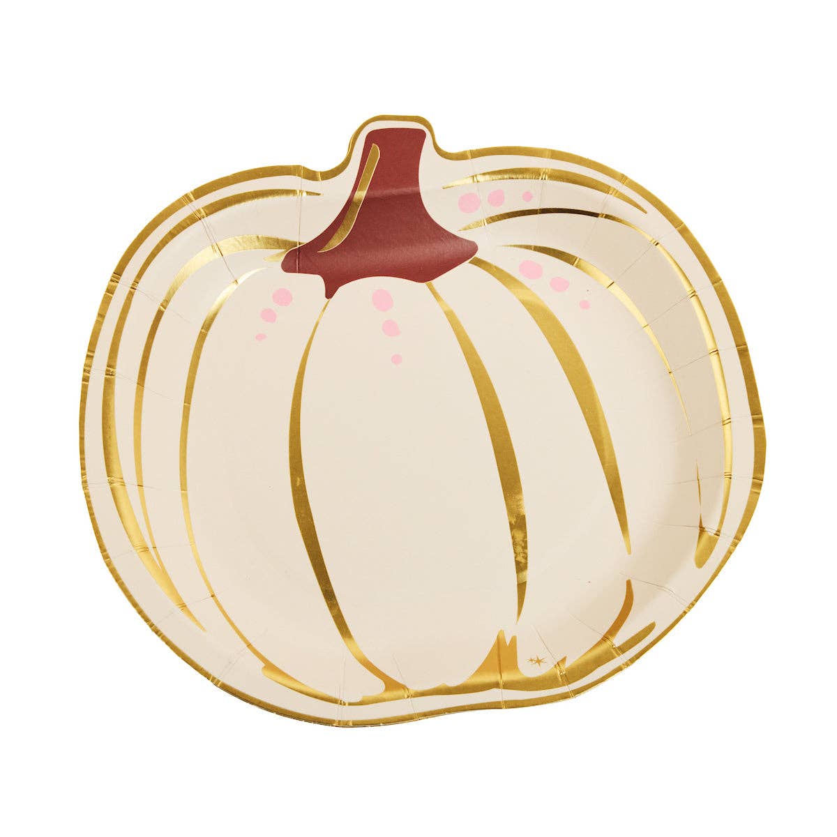 GOURDGEOUS PUMPKIN LUNCH PLATES