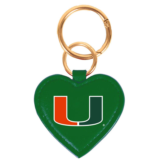 Miami Canes Heart Purse Charm/ Key Ring by Desden