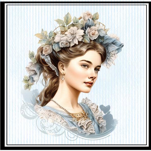 Lovely Lady Soap Collection: Lady in Blue