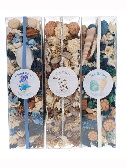 Ocean Scents Box Mix Case (Island Breeze, Sea Shore, Cotton)