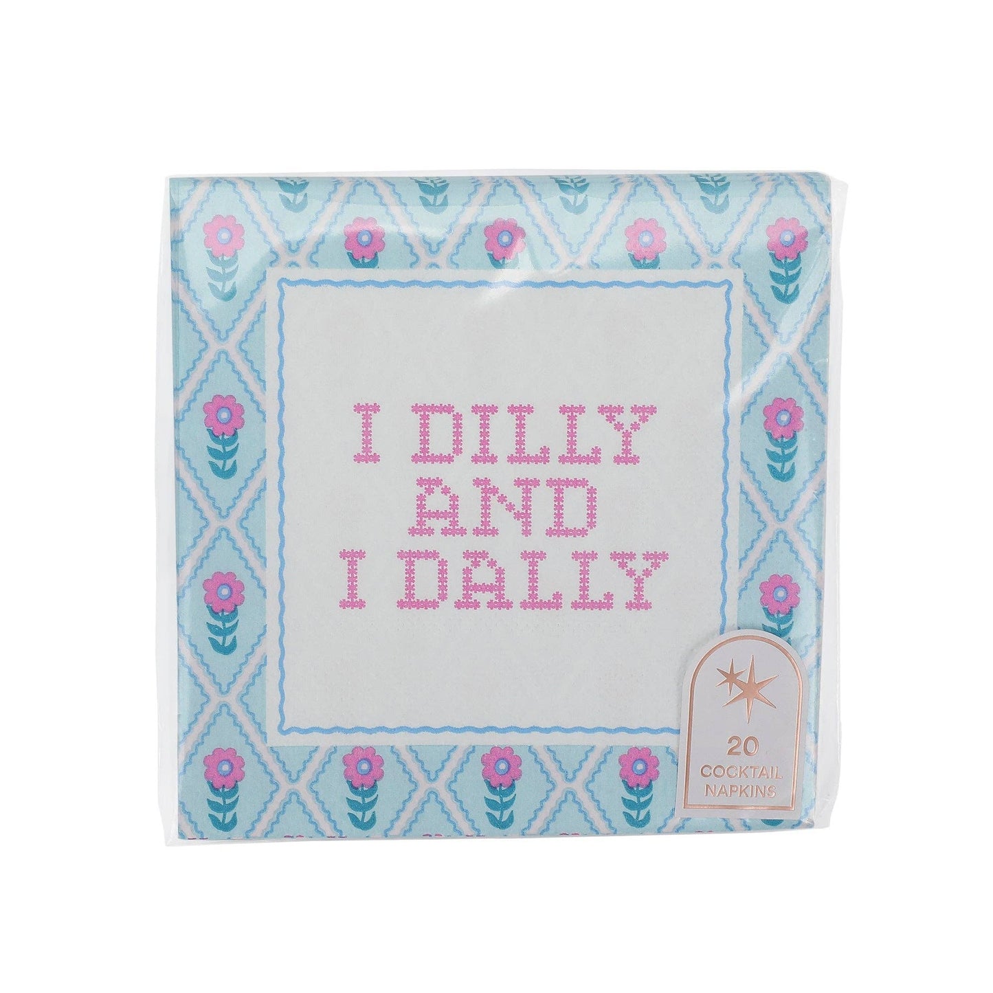 Cheeky Sayings Cocktail Napkin Tray (6 sayings)