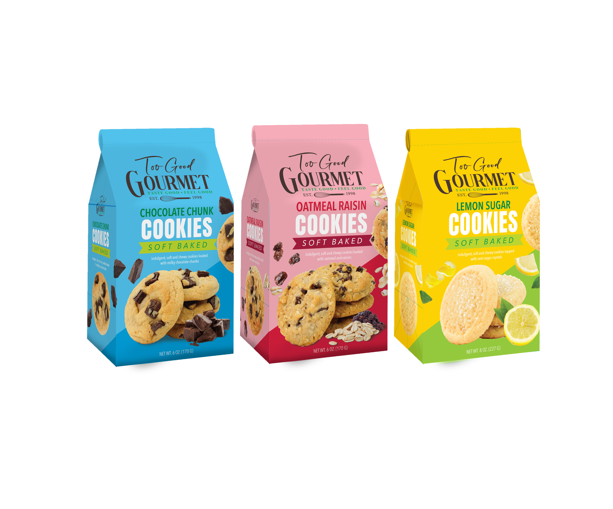 Soft Batch - Chocolate Chunk, Oatmeal Raisin, Lemon Sugar: Assorted - 4 of Each