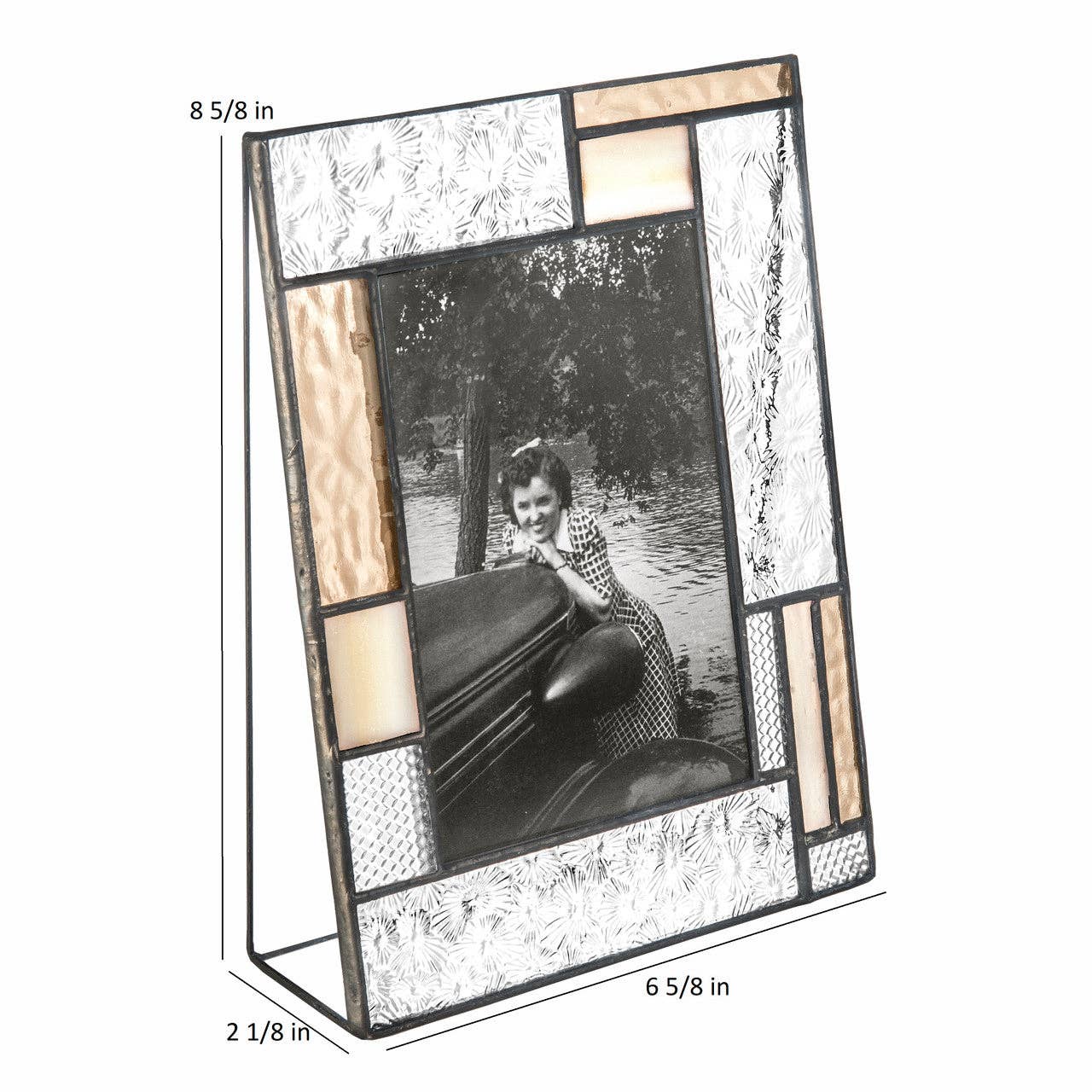 Vintage Glass Frame 4x6