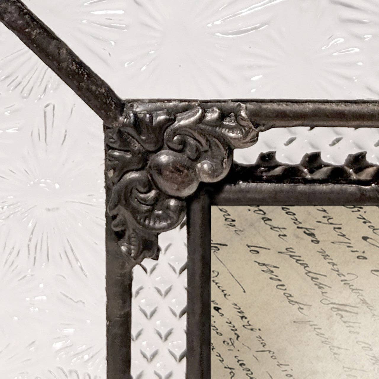 Florentine Vintage Glass Frame 8x10