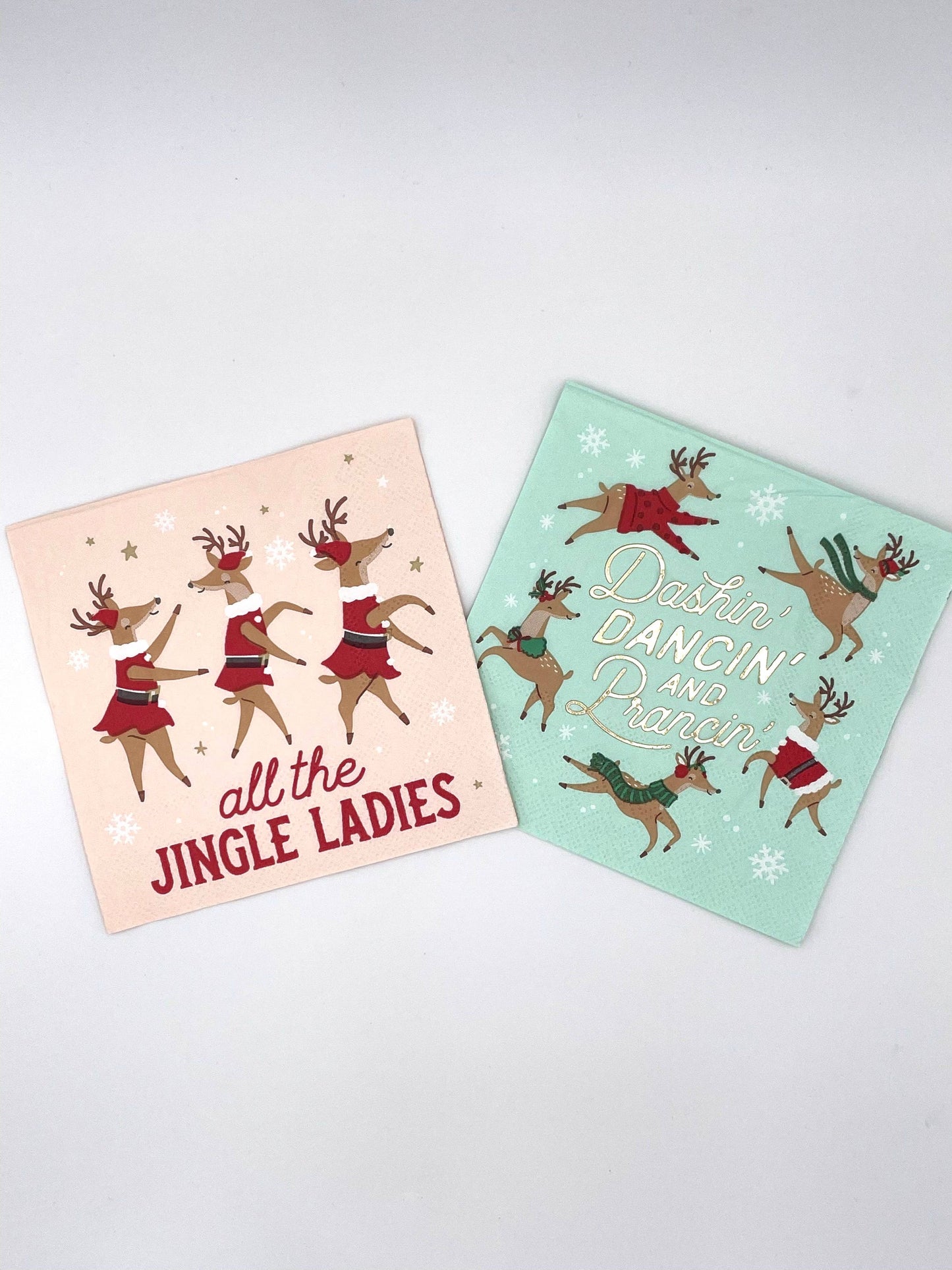 Jingle Ladies | Funny Christmas Cocktail Napkins - 20ct