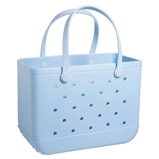 SKY BLUE BEACH TOTE: XL