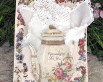 Especially for You Keepsake Hankie Card