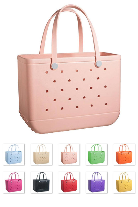 PINK BEACH TOTE: XL