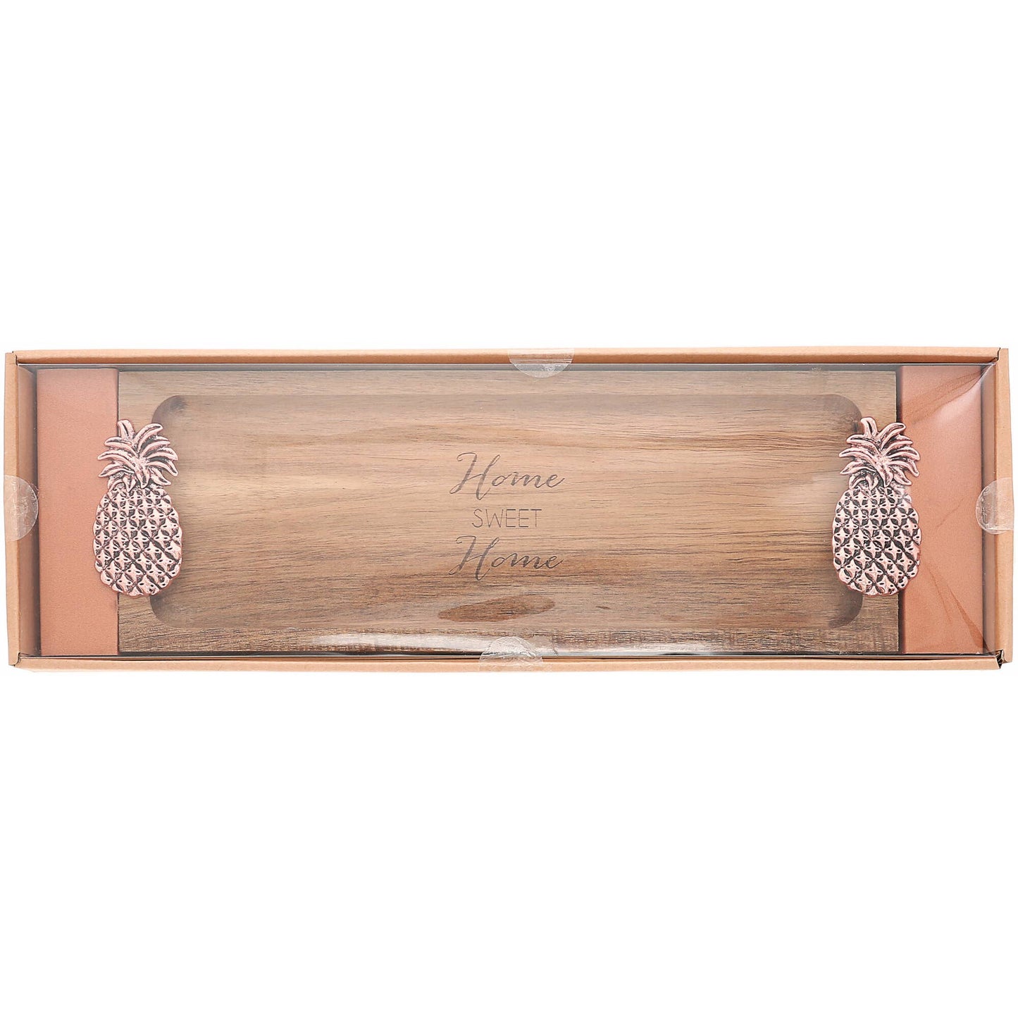 Pineapple Home Sweet Home - 14.25" Acacia Serving Board