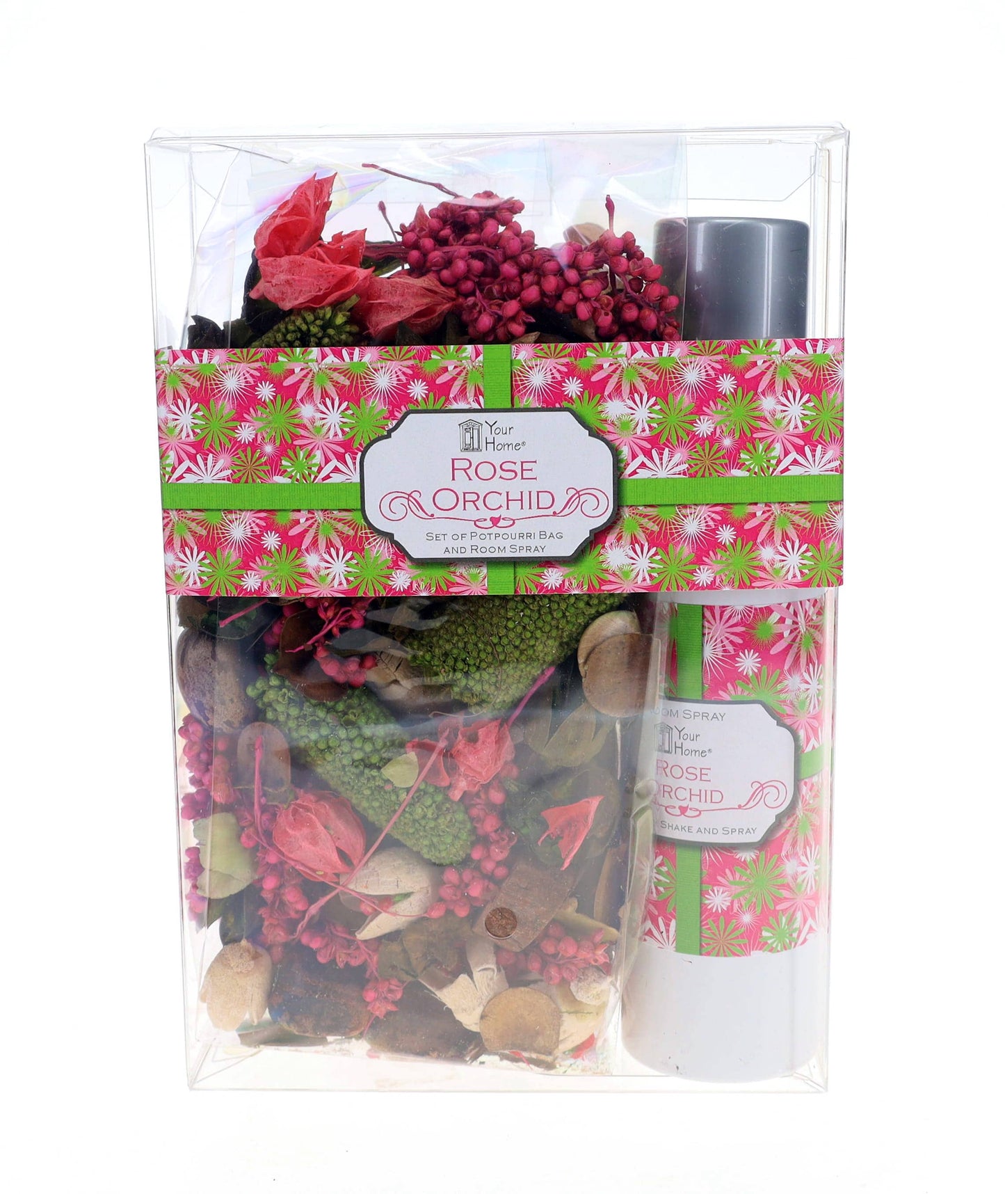 English Garden Decorative Scented Set: Potpourri + Room Spray Seasonal: