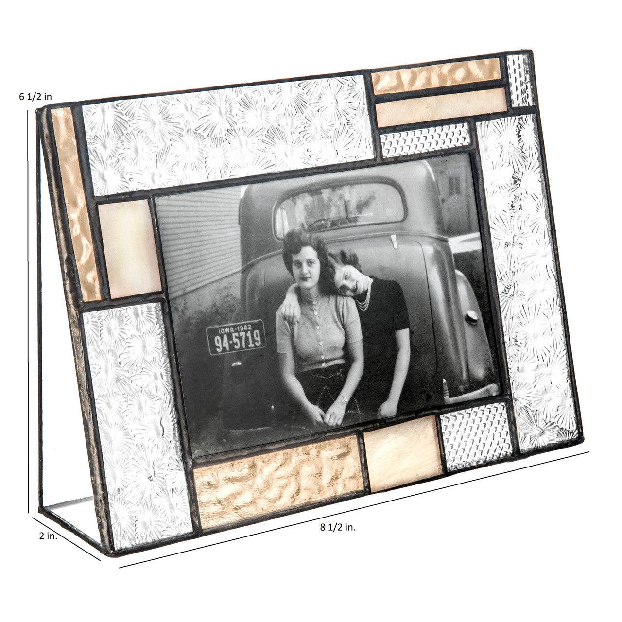Vintage Glass Frame 4x6