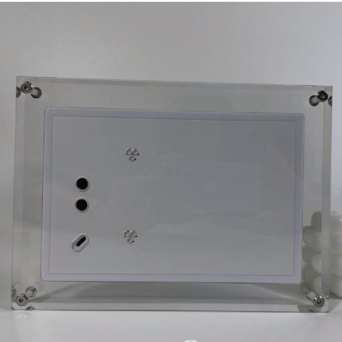 7″ Clear Acrylic Cable Loaded Digital Video/Photo Frame