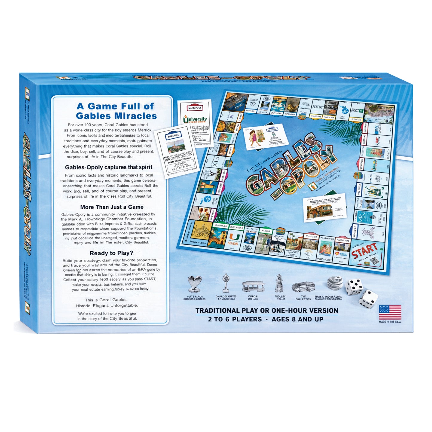 PRE-ORDER Gables-Opoly  - Available February 20th