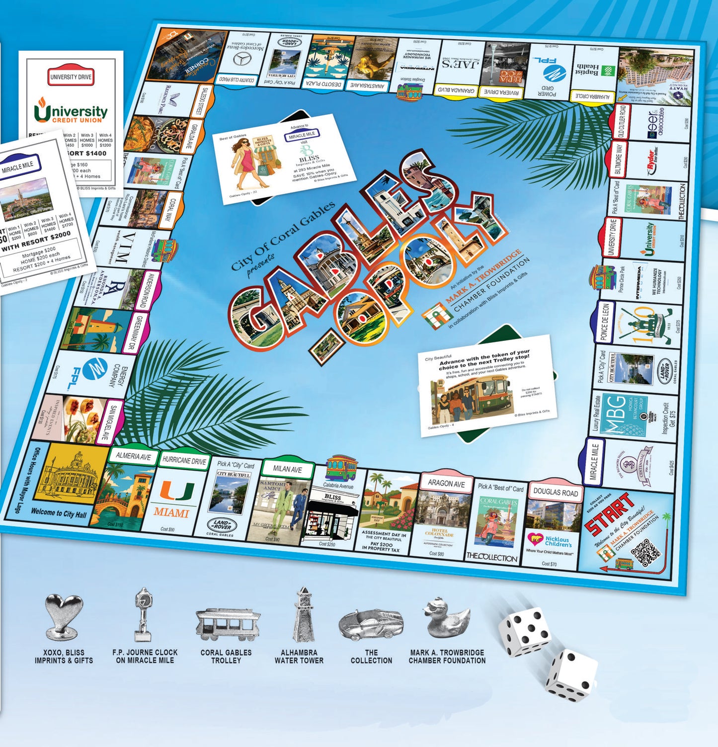 PRE-ORDER Gables-Opoly  - Available February 20th