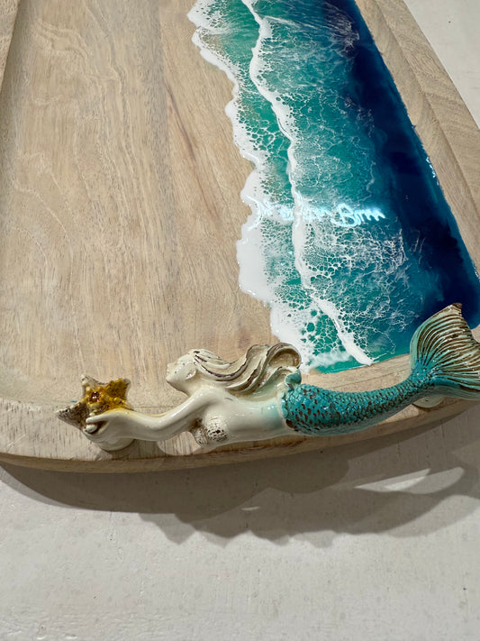 Mermaid Tray (Ceramic) 22x10