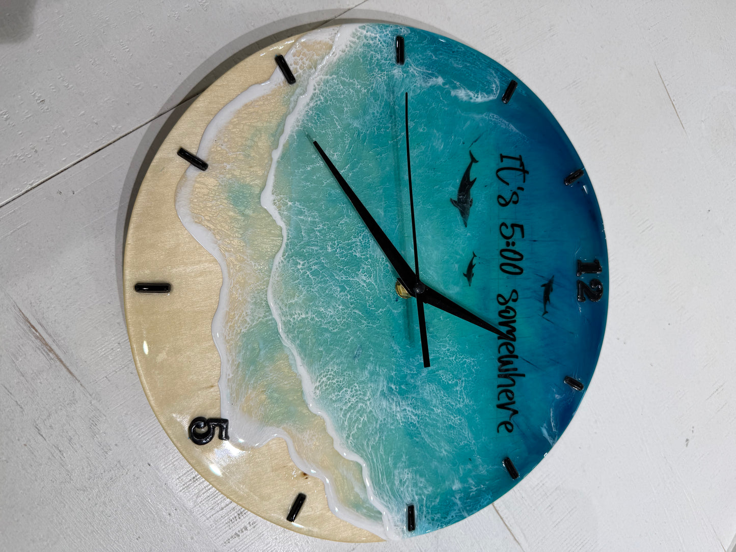 5 O'clock Somewhere 12" Clock