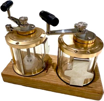 Fishing Reel Salt & Pepper Grinder Set