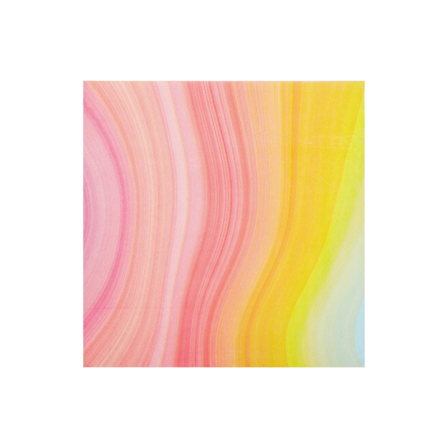 Rainbow Swirl Napkins-BEVERAGE : S/20