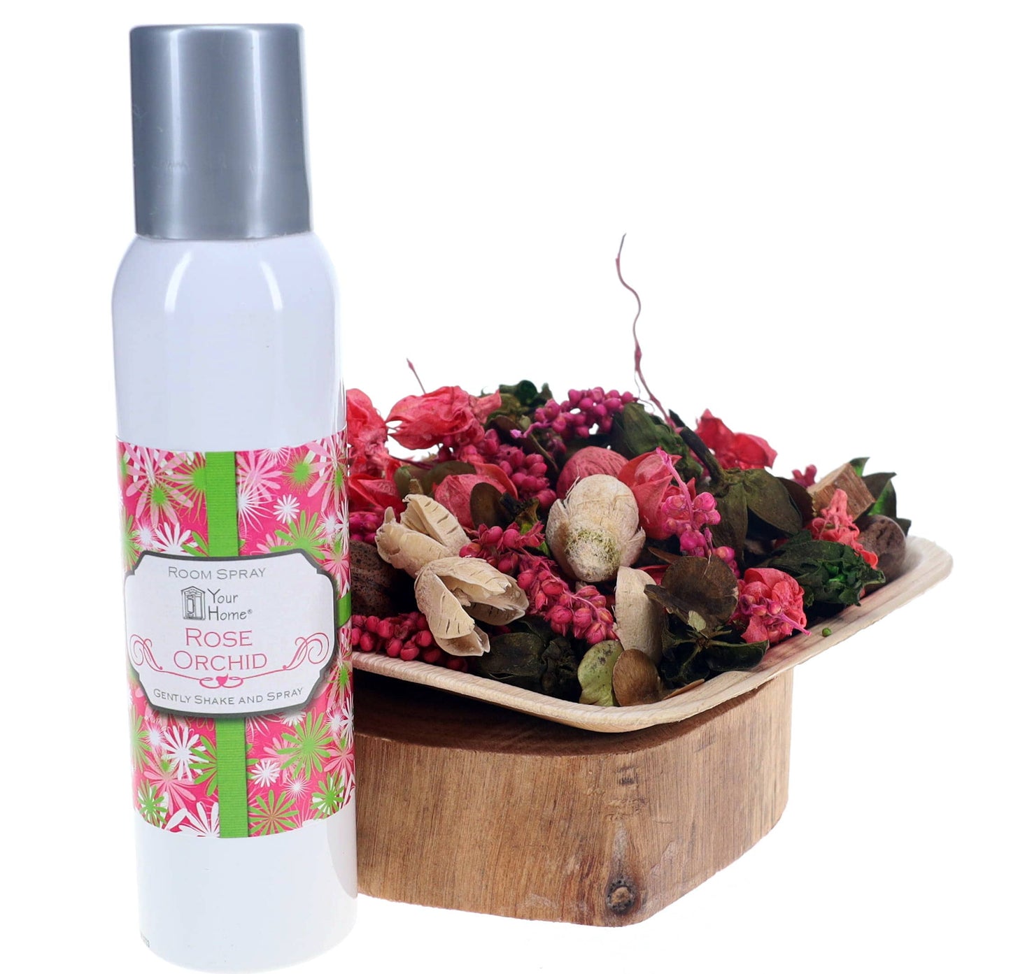 English Garden Decorative Scented Set: Potpourri + Room Spray Seasonal: