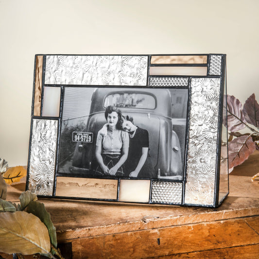 Vintage Glass Frame 4x6 Frame