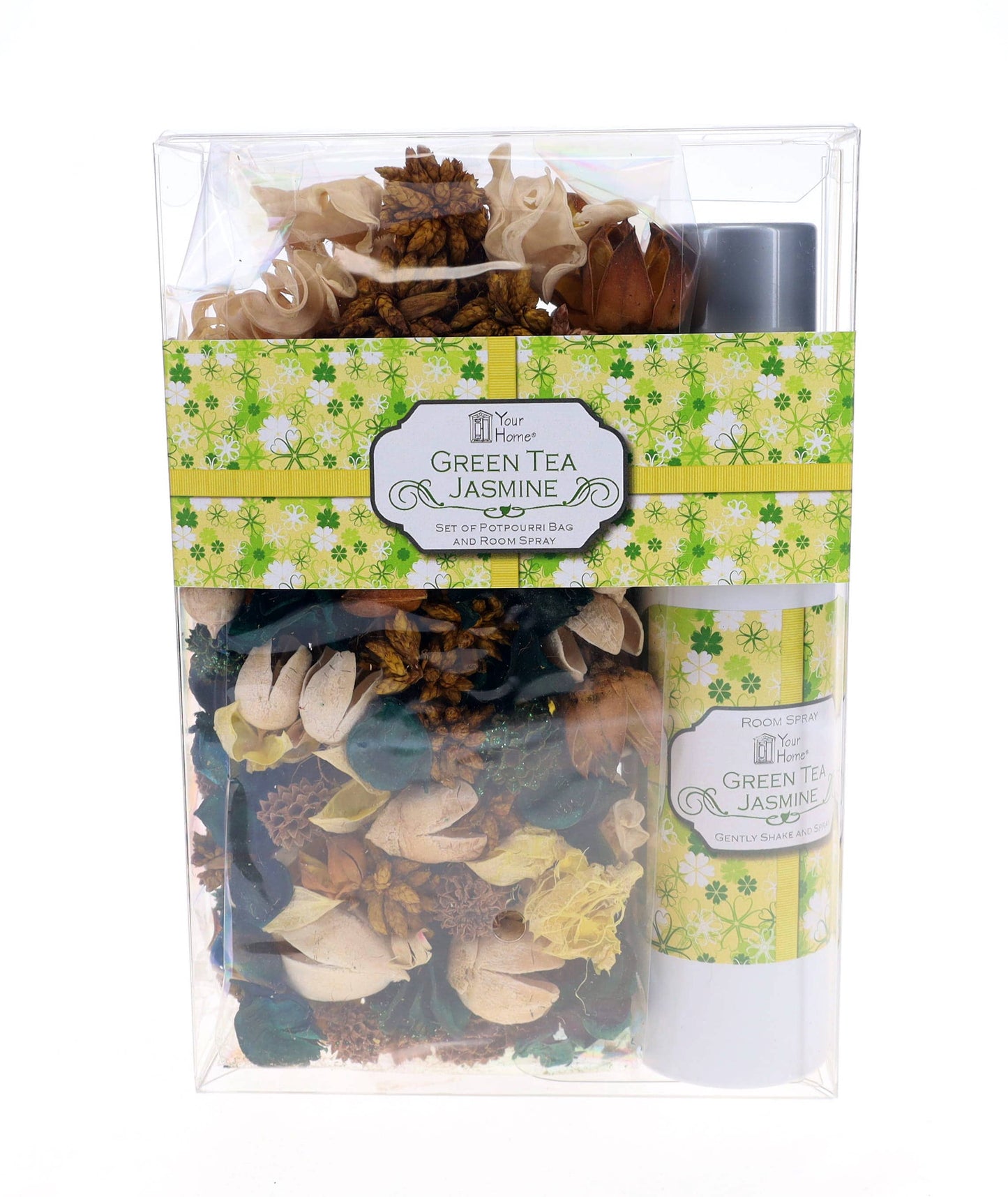 English Garden Decorative Scented Set: Potpourri + Room Spray Seasonal: