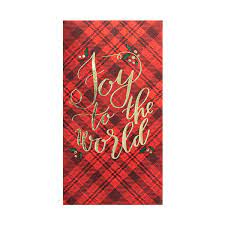 Guest Napkin - Joy to the World-S/16 : GUEST