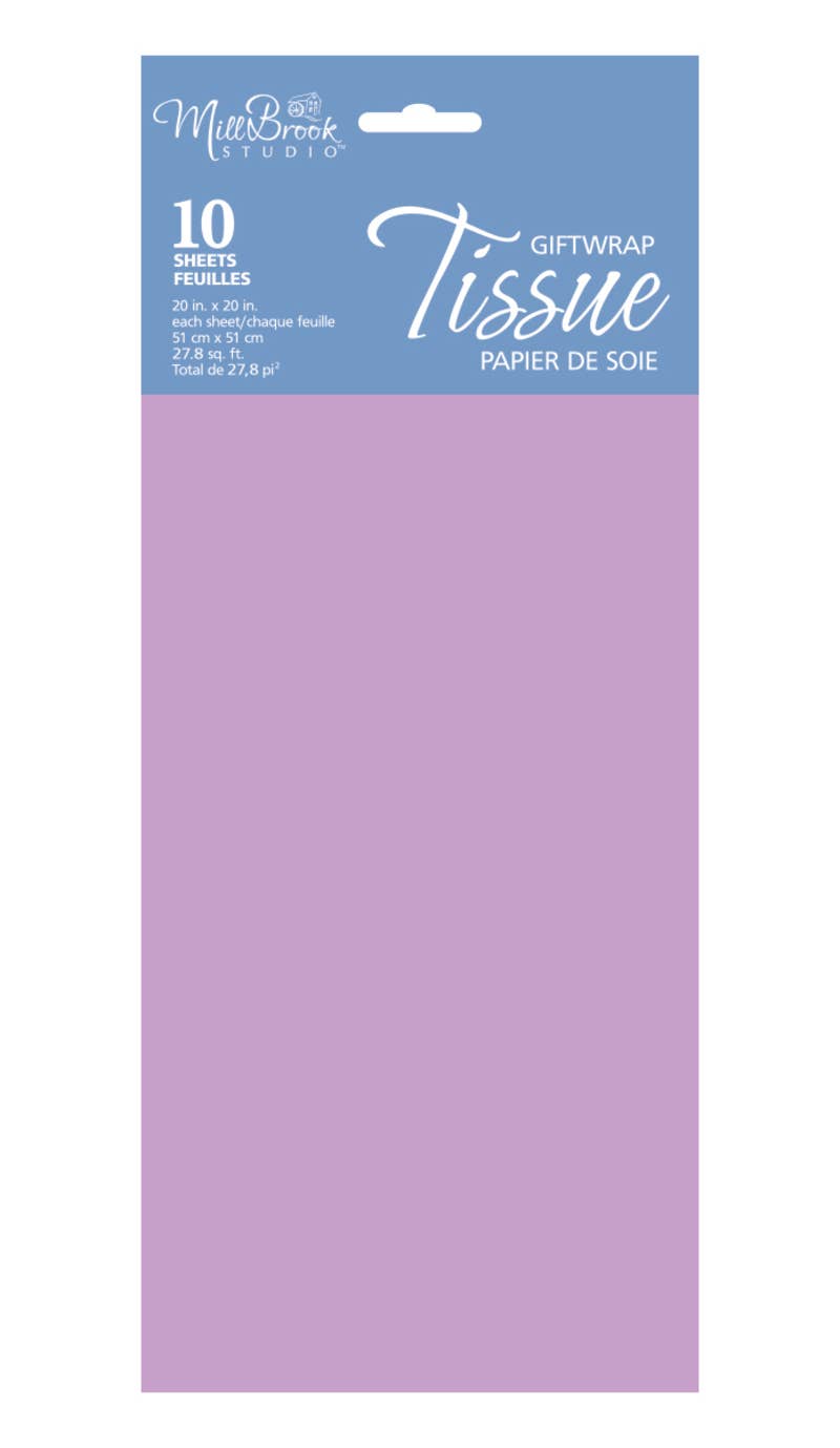 Lavender 10-Sheet Tissue (12pcs) 93005