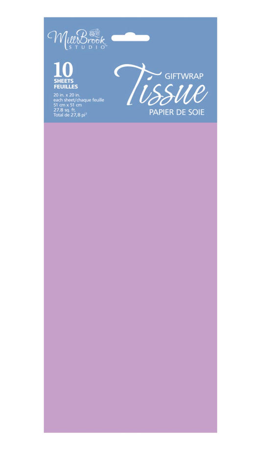 Lavender 10-Sheet Tissue (12pcs) 93005