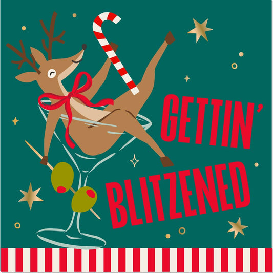 Blitzened 26 | Holiday Cocktail Napkins