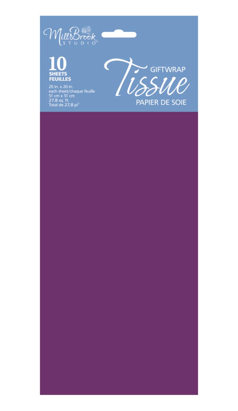 Purple 10-Sheet Tissue (12pcs) 93014