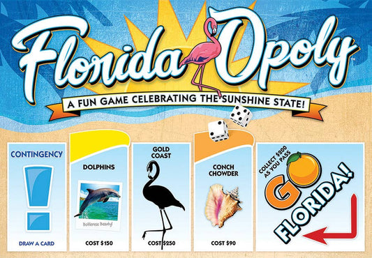Florida-Opoly (state) Board Game