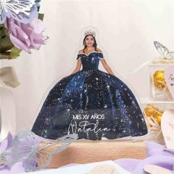 XV Luminated Princess Photo Centerpiece (Minimum 5)