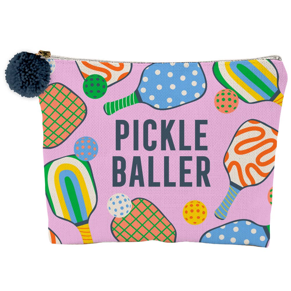 Zipper Canvas Pouch | Pickle Baller