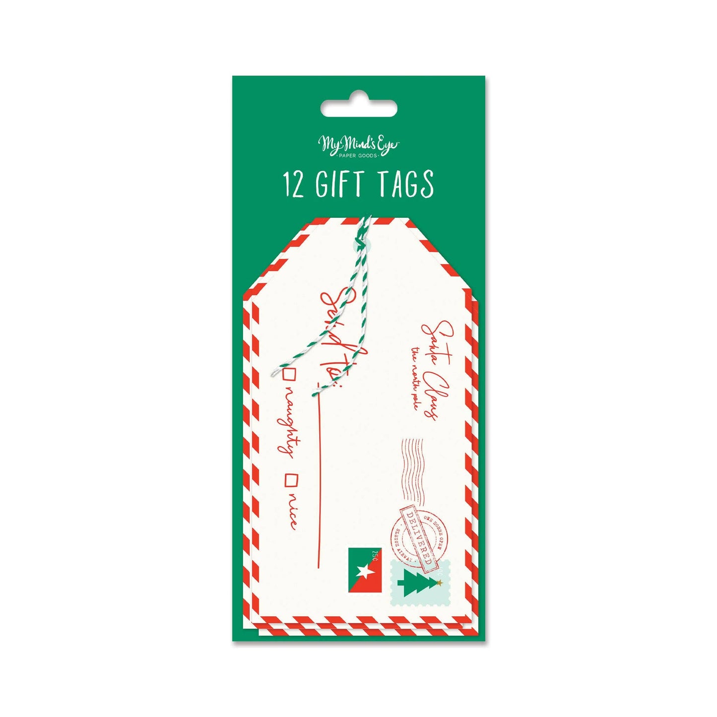 PLGT94 - Letter to Santa Over-sized Tags