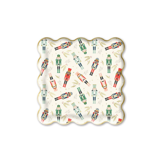 PLTS389D - Scattered Nutcrackers Paper Plate