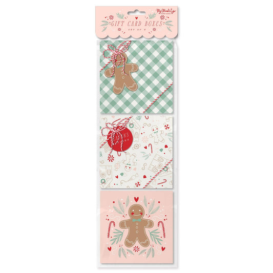 PLGC60 - Classic Gingerbread Gift Card Boxes