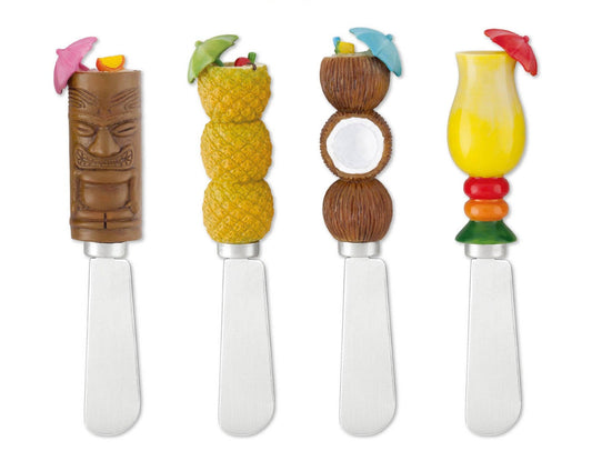 Tiki Bar Polyresin Cheese Spreader